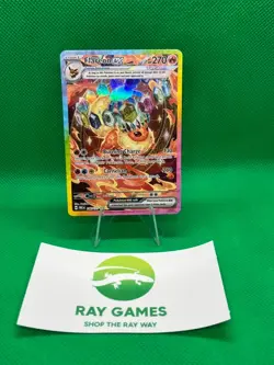 Pokemon Flareon ex 146/131 Prismatic Evolutions Special Illustration Rare DMG - Image 1