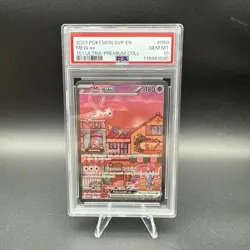 2023 POKEMON SVP EN-SV BLACK STAR PROMO 151 ULTRA-PREM COLL #053 MEW EX PSA 10 - Image 1