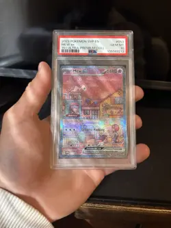 2023 POKEMON SVP EN-SV BLACK STAR PROMO 151 ULTRA-PREM COLL #053 MEW EX PSA 10 - Image 5
