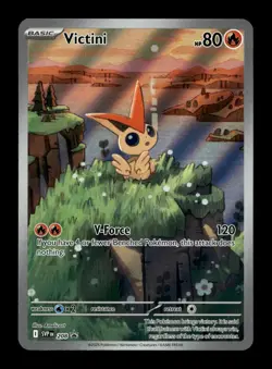 Victini 2025 Pokemon TCG SVP EN Unova Victini Illustration Collection BSP #208 - Image 1