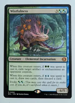 Wistfulness 252 | NM Near Mint | ECL Lorwyn Eclipsed Magic MTG - Image 1