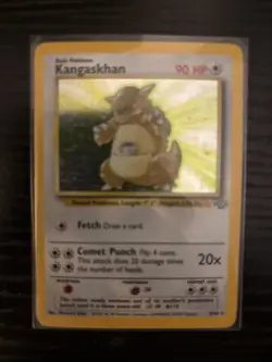 Kangaskhan 5/64 Jungle Unlimited Holo Rare 1999 WotC Vintage Pokemon TCG Card Lp - Image 1