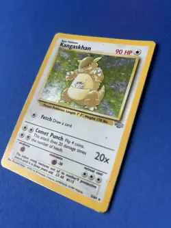Kangaskhan 5/64 Jungle Unlimited Holo Rare 1999 WotC Vintage Pokemon TCG Card Lp - Image 2