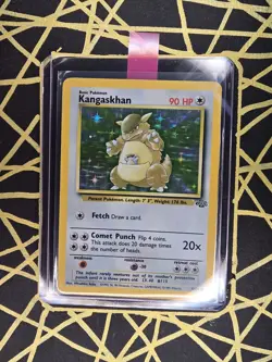 🔥 Kangaskhan 5/64 🔥 Original Holo Rare Jungle Set Pokemon Card WOTC TCG 1999 - Image 2