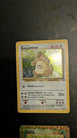Pokemon TCG Jungle Set 1999 Kangaskhan Holo Rare Card 5/64 - Image 1
