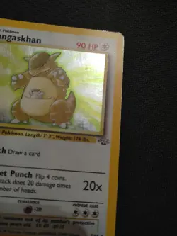 Pokemon TCG Kangaskhan Jungle Holo Card 5/64 Unlimited Rare - Image 3