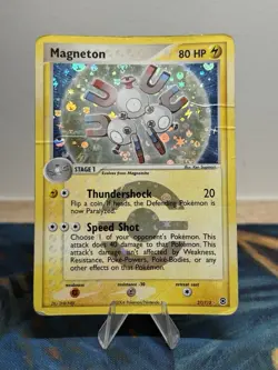 Magneton 27/112 Ex Firered & Leafgreen Reverse Holo Vintage Pokemon Card HP - Image 1