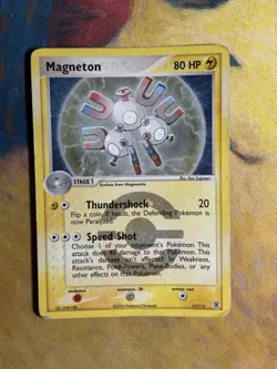 Magneton 27/112 Ex Firered & Leafgreen Reverse Holo Vintage Pokemon Card HP - Image 2