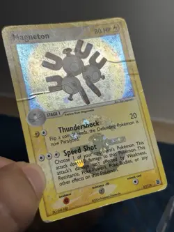 Magneton 27/112 Ex Firered & Leafgreen Reverse Holo Vintage Pokemon Card HP - Image 4