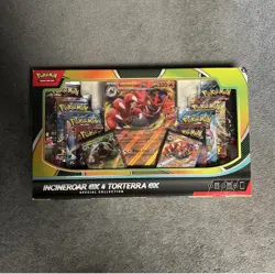 Pokemon Trading Card Game Incineroar ex and Torterra ex Special Collection Box - Image 1