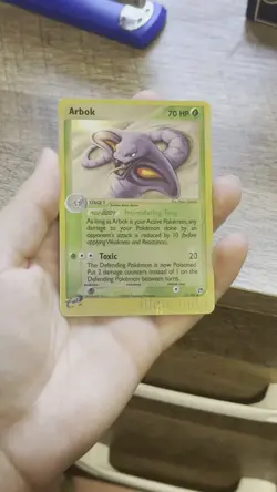 Pokemon Card - Arbok Sandstorm 29/100 Reverse Holo LP/MP - Image 2
