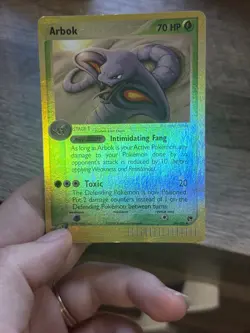 Pokemon Card - Arbok Sandstorm 29/100 Reverse Holo LP/MP - Image 3