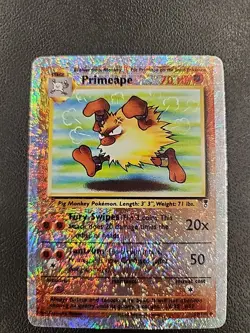 Primeape 59/110 Legendary Collection 2002 Reverse Holo Pokemon Card TCG - Image 1