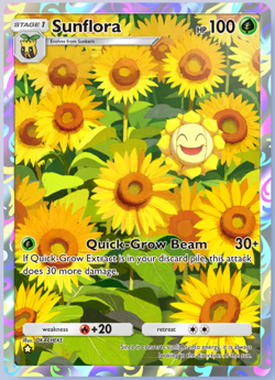 Digital Card - Pokemon TCG Pocket ⭐ Sunflora - English - Image 1