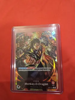 Monkey.D.Dragon (Parallel) OP07-001 English 500 Years in Future One Piece Card - Image 1
