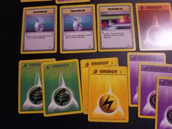 Pokemon TCG Base Set 2 Job Lot Bundle: Pokemon Squirtle, Abra, Trainer Cards x15 - Image 5