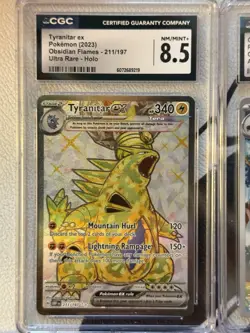 Pokemon Slab Lot - Jolteon CGC 9.5, Mimikyu, Tyranitar, Decidueye 10 - 5 Cards - Image 5