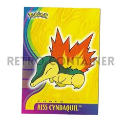NINTENDO POKEMON TOPPS Trading Cards - ITA - 155 Cyndaquil - Image 1