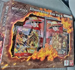 One Piece Trading Card Illustration Box Volume 5. Brand New Factory Sealed - Image 1