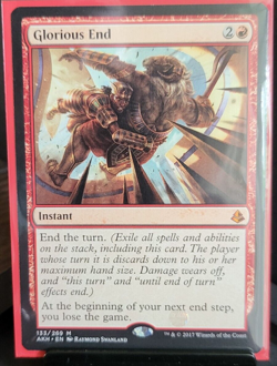 MTG Glorious End Amonkhet 133/269 Regular Mythic - Image 1