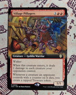 MTG Village Pillagers Extended Lorwyn Eclipsed Magic the Gathering NM - Image 1