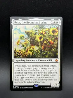 MTG Beza, the Bounding Spring M Bloomburrow #2 - Image 1