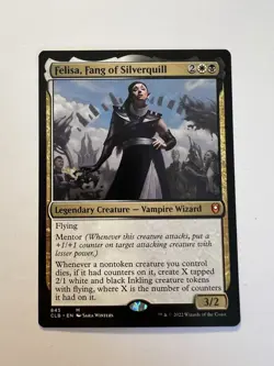 Felisa, Fang of Silverquill - MTG Commander Legends Battle for Baldur's Gate- NM - Image 1