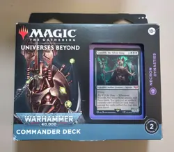 Magic: The Gathering Warhammer 40,000 Necron Dynasties Commander Deck - MTG 40k - Image 1