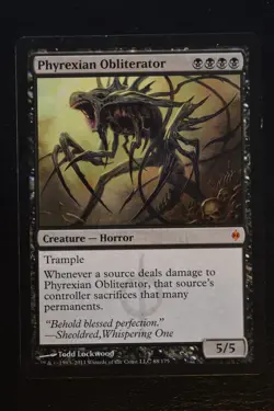 Magic The Gathering MTG PHYREXIAN OBLITERATOR New Phyrexia LP Lightly Played - Image 1