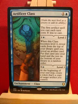 Artificer Class - Commander Battle for Baldur's Gate - Rare - NM - MTG - Image 1
