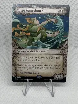 Adept Watershaper (Showcase) [Lorwyn Eclipsed] MTG - Image 1