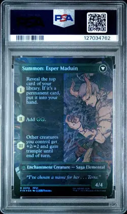 PSA 10 Esper Origins (Borderless) Foil 370 R FINAL FANTASY - Image 2