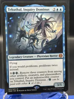 Tekuthal, Inquiry Dominus #71 | ONE Phyrexia: All Will Be One | MTG - Image 1