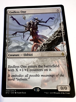 MTG Magic The Gathering Battle for Zendikar Endless One Rare LP - Image 1