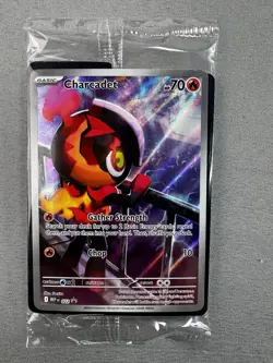 Charcadet 22 Black Star Promo Phantasmal Flames Sealed Promo Pokemon Card MINT - Image 1