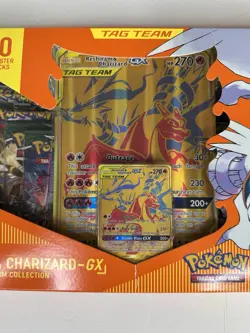 Pokemon Tag Team GX Reshiram & Charizard Premium Collection Box - Image 4