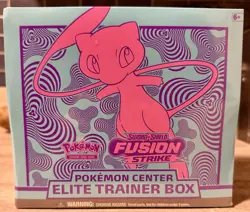 Pokemon TCG SEALED Pokemon Center Fusion Strike Elite Trainer Box (ETB) SWSH - Image 1