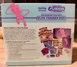 Pokemon TCG SEALED Pokemon Center Fusion Strike Elite Trainer Box (ETB) SWSH - Image 2