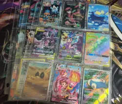 ⭐Modern Pokemon Collection Lot Binder Mew V.NM-LP+.🔥Crispy!🤌#5 - Image 1