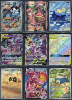 ⭐Modern Pokemon Collection Lot Binder Mew V.NM-LP+.🔥Crispy!🤌#5 - Image 2