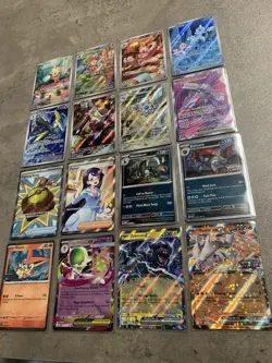 Pokemon Cards Full illustration, Ex, Stamped Lot Of 16 - Image 1