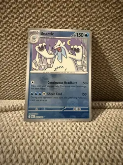 Pokemon TCG Beartic Black Bolt 026/086 Reverse Pokeball Holo Fresh NM English - Image 1