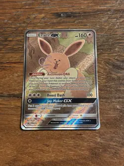 Pokemon Eevee GX SM233 Full Art Holo Basic Near Mint - Image 2
