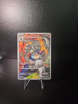 Pokemon Team Rockets Houndoom IR 191/182 Scarlet and Violet: Destined Rivals - Image 1