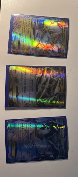 Pokemon TCG Mixed Lot EX GX Mega Evolution Holo MSwampert MManectric Kartana GX - Image 4