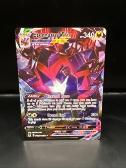 Pokemon TCG Lost Origin TG22/TG30 Eternatus VMAX Holo NM - Image 2