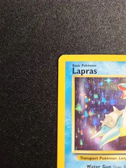 Pokemon TCG Lapras Fossil 10/62 Holo Rare - Image 2