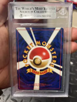 Vintage Mew Pokemon Japanese Holo Fossil BGS 9 Subgrades Free Shipping PSA CGC - Image 2