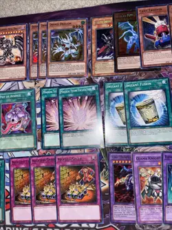 Complete Dragon Turbo Deck Edison Yugioh - Image 4