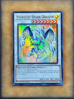 Yugioh Stardust Spark Dragon DUDE-EN012 Ultra Rare 1st Ed NM - Image 1